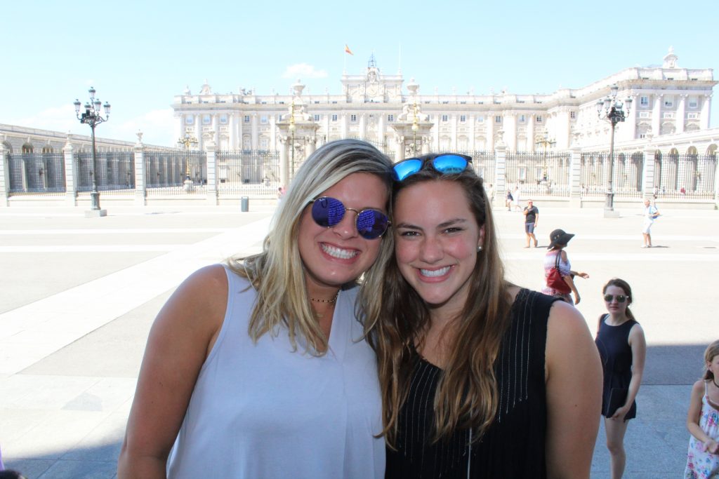 Auburn students abroad in Salamanca